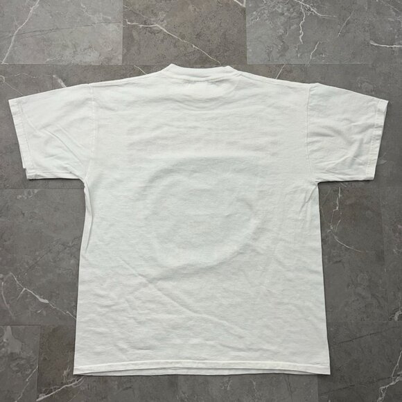 90s Vintage Chicago Bulls Graphic Tee Mens Large NBA Champions Short Sleeve - Picture 3 of 8